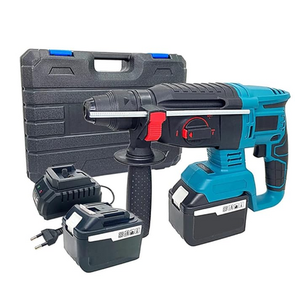 Bormasina cu Percutie Fara Fir Brushless 1850W 2 Acumulatori 18V