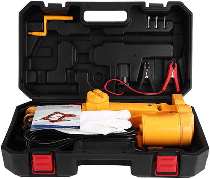 Cric hidraulic electric 12V — Confort și Siguranță la Drum