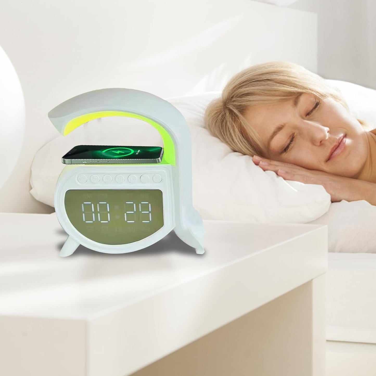 Difuzor cu incarcare Wireless și LED-uri — Utilitate Smart Zi de Zi