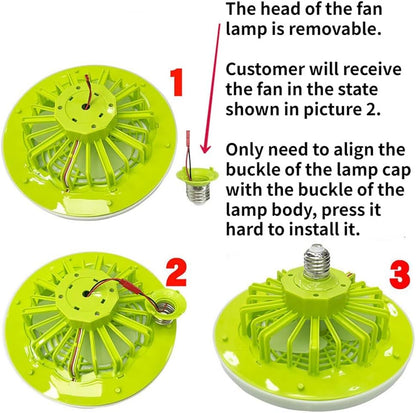 Lampa LED tavan cu ventilator si telecomanda 30W — Ambient Modern Pentru Acasă