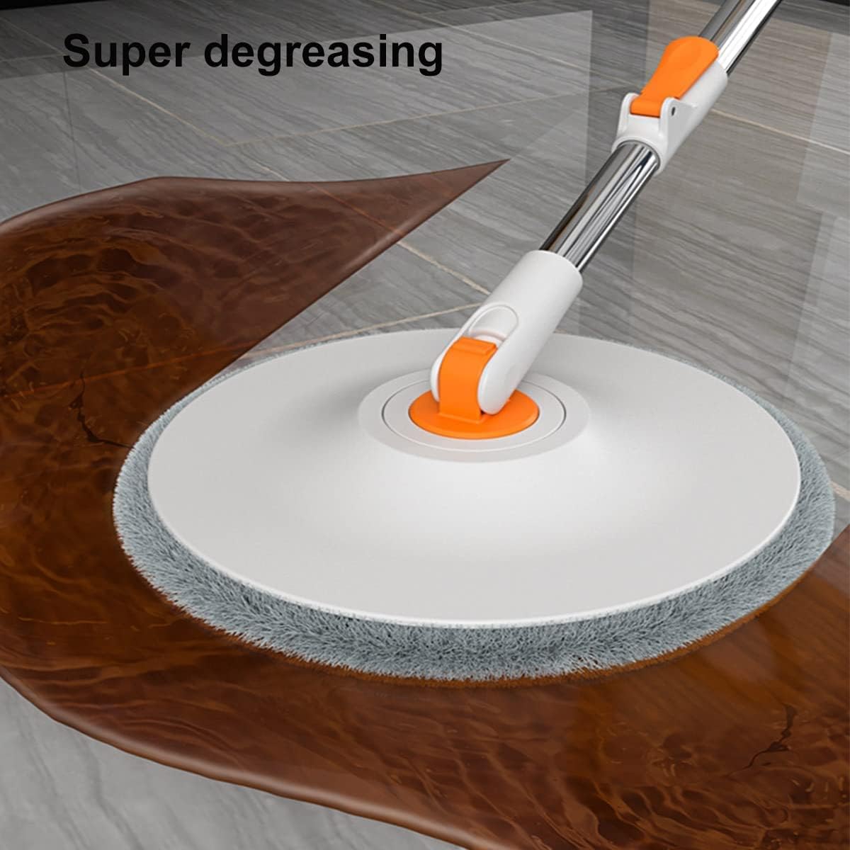 Set mop rotativ cu doua rezerve si auto spalare — Confort Practic Pentru Casa Ta