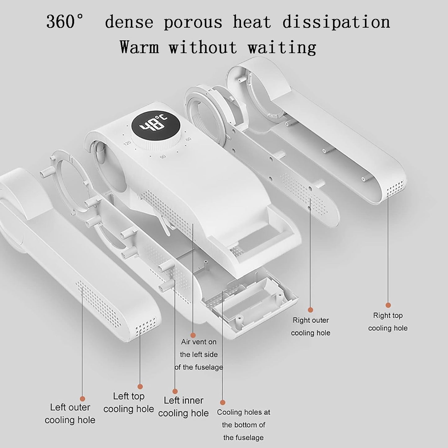 Uscator electric pentru incaltaminte cu functie de dezinfectare UV — Mai Mult Confort Oriunde