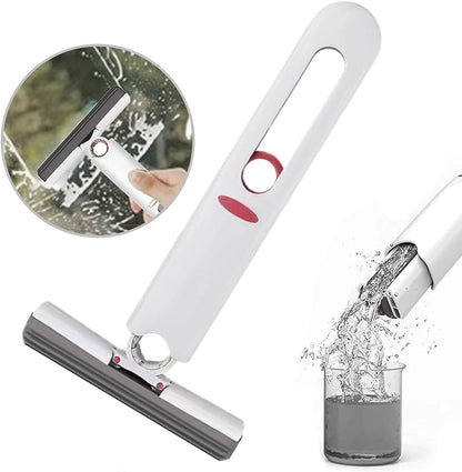 Mini mop portabil sistem anti scurgere — Confort Practic Pentru Casa Ta