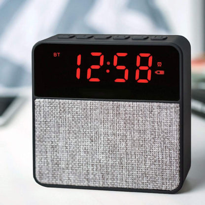 Radio portabil cu Ceas Alarma si Bluetooth — Utilitate Smart Zi de Zi