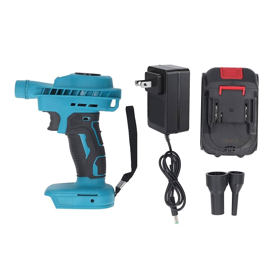 Suflanta portabila cu functie de aspirare 2 acumulatori 24V 500W
