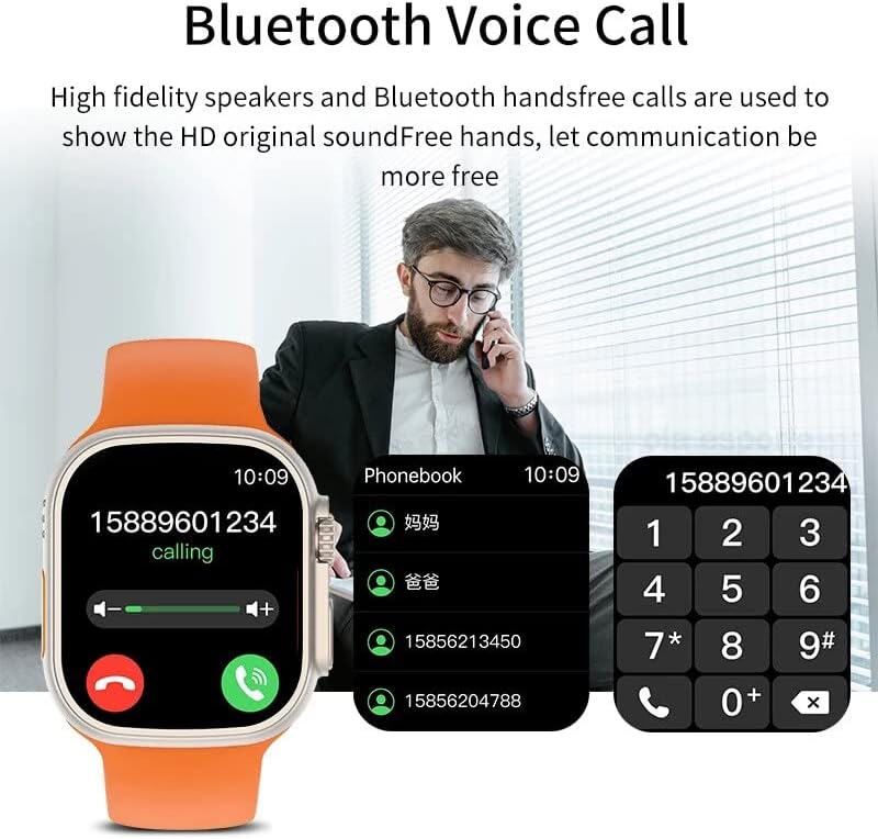 Ceas Smartwatch 8 Ultra Watch apel Bluetooth — Utilitate Smart Zi de Zi