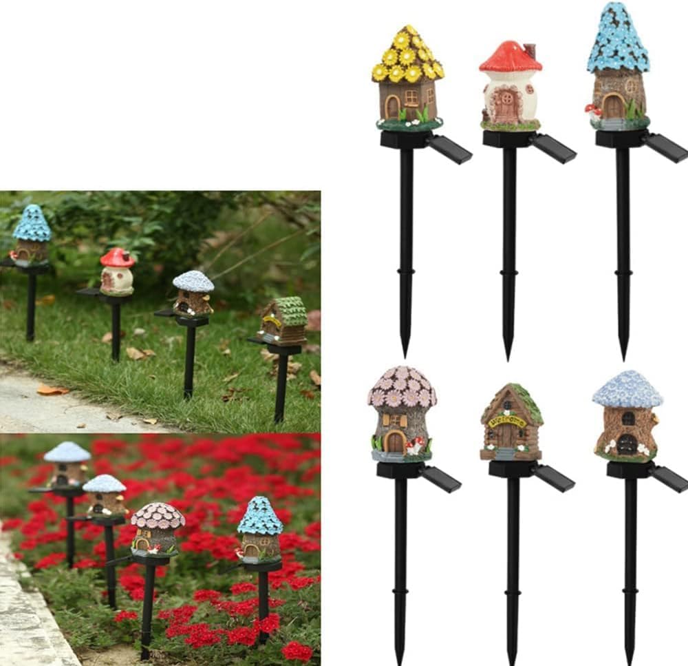 Lampa decorativa de gradina cu încarcare solara