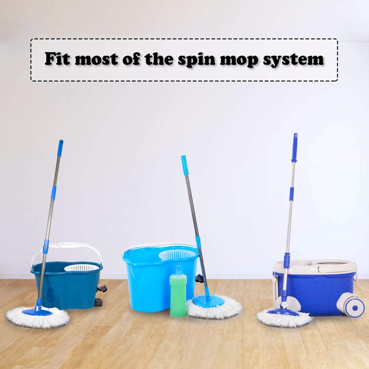 Set 3 rezerve pentru mop galeata — Confort Practic Pentru Casa Ta
