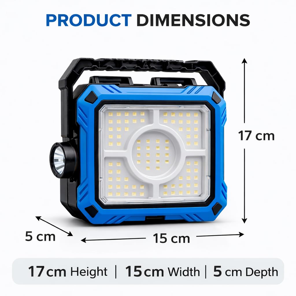 Lanterna LED cu incarcare solara si trusa de scule integrata — Ambient Modern Pentru Acasă
