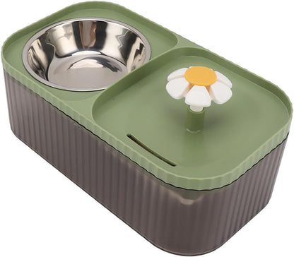 Dispenser automat de apa cu bol pentru mancare — Îngrijire Mai Ușoară