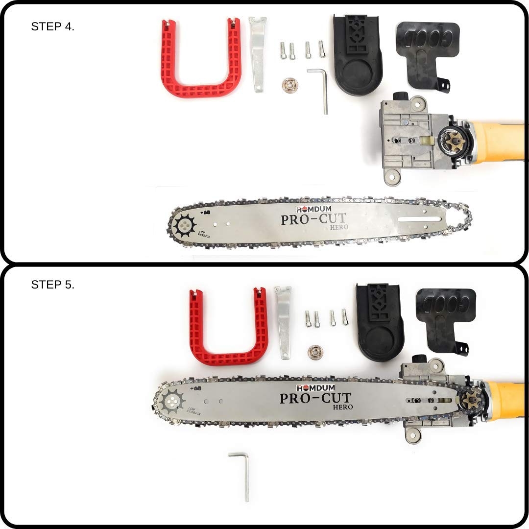 Adaptor lant si lama drujba pentru flex — Utilitate Smart Zi de Zi