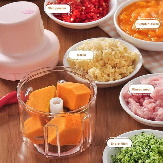 Mini tocator electric portabil incarcare USB 45W — Mai Mult Confort în Bucătărie