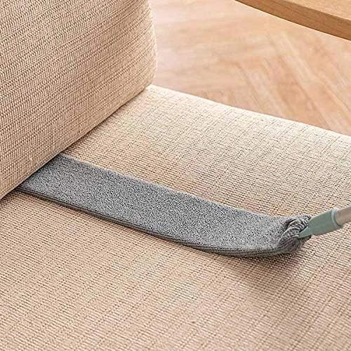 Mop plat retractabil pentru curatarea prafului in spatiile inguste — Confort Practic Pentru Casa