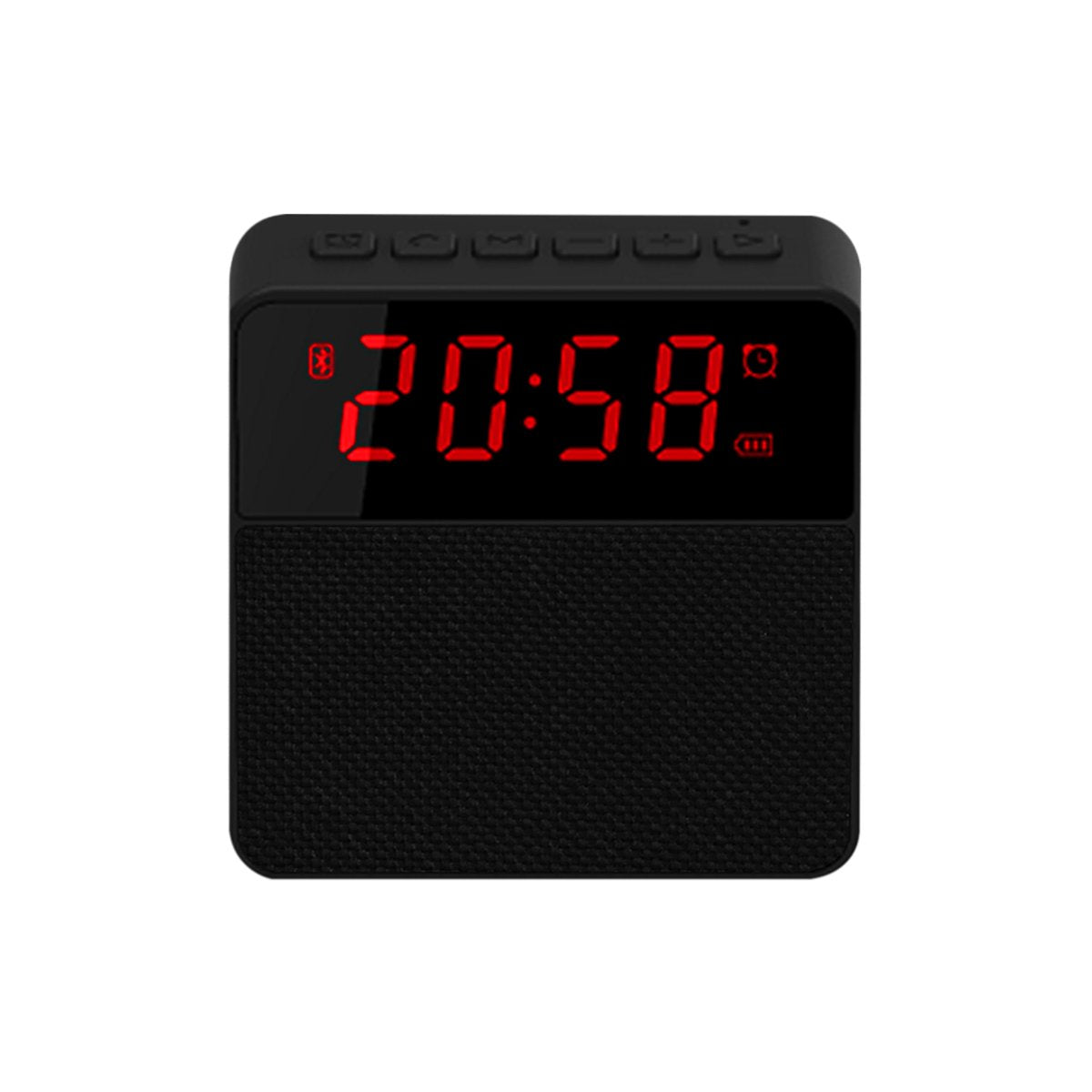 Radio portabil cu Ceas Alarma si Bluetooth — Utilitate Smart Zi de Zi