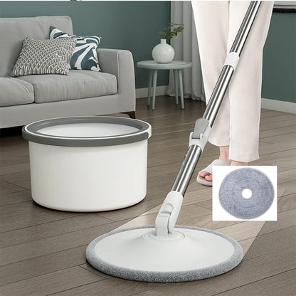 Set mop rotativ cu doua rezerve si auto spalare — Confort Practic Pentru Casa Ta