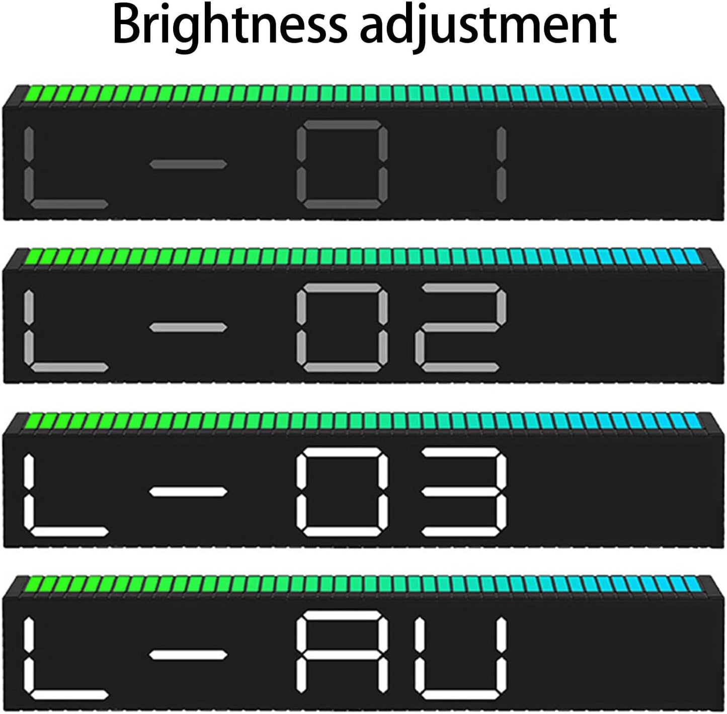 Ceas Electronic LED cu 2 Moduri de Afișare 9 Culori — Utilitate Smart Zi de Zi