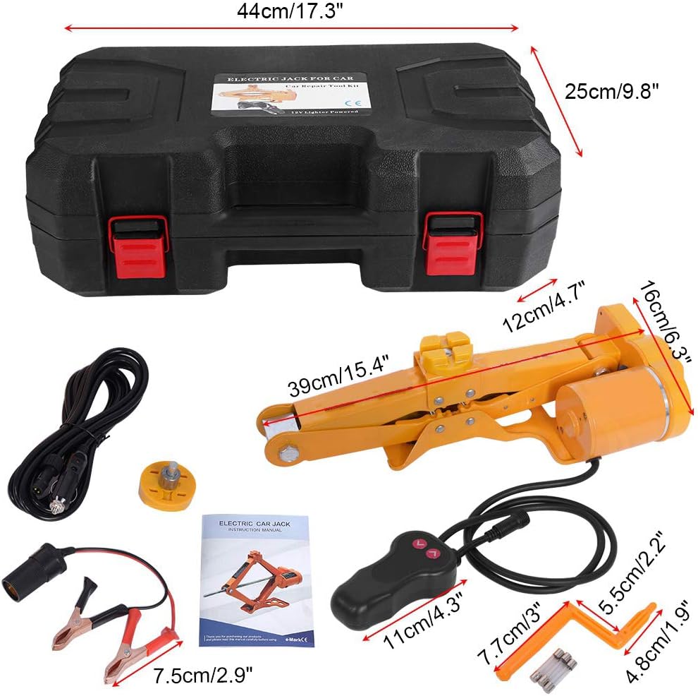 Cric hidraulic electric 12V — Confort și Siguranță la Drum