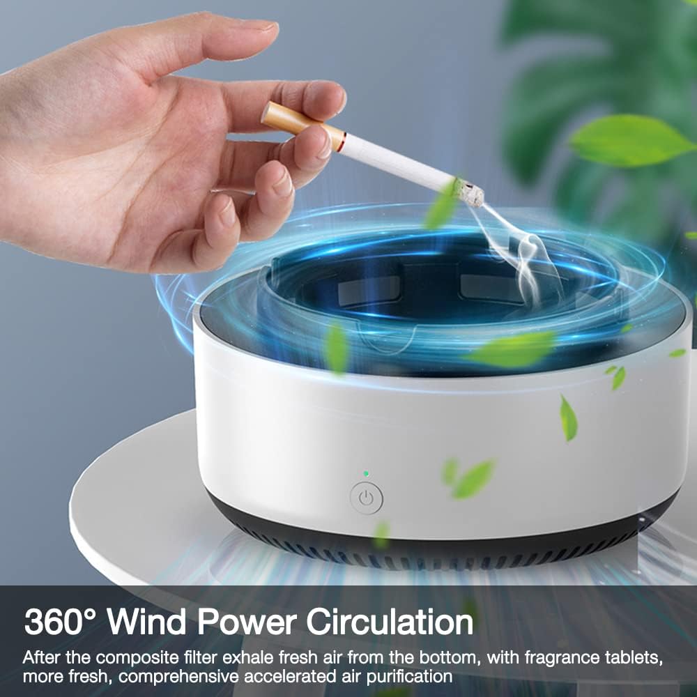Scrumiera electrica inteligenta — Confort Practic Pentru Casa Ta