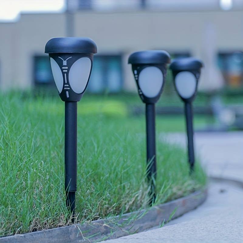 Set 2 lampi solare LED pentru exterior sub forma de — Ambient Modern Pentru Acasă