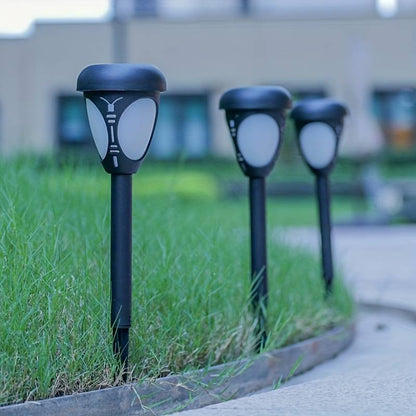 Set 2 lampi solare LED pentru exterior sub forma de — Ambient Modern Pentru Acasă