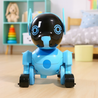 Robot Catelus Smart cu telecomanda ceas — Util Pentru Familie și Copii
