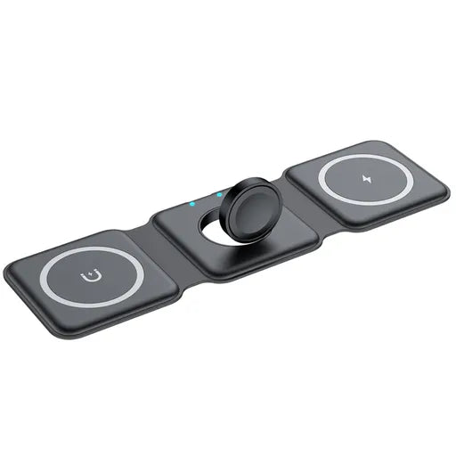 Incarcator cu inductie magnetica 3 in 1 15W — Utilitate Smart Zi de Zi