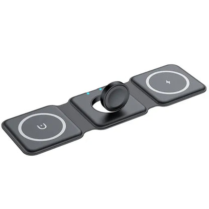 Incarcator cu inductie magnetica 3 in 1 15W — Utilitate Smart Zi de Zi