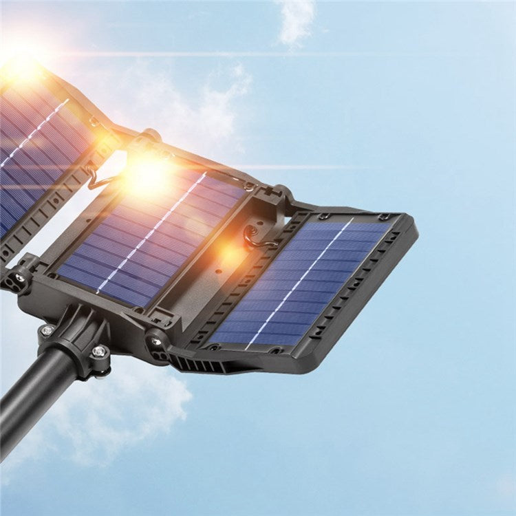 Lampa Solara Tripla 200W COB – Autonoma IP65 — Ambient Modern Pentru Acasă