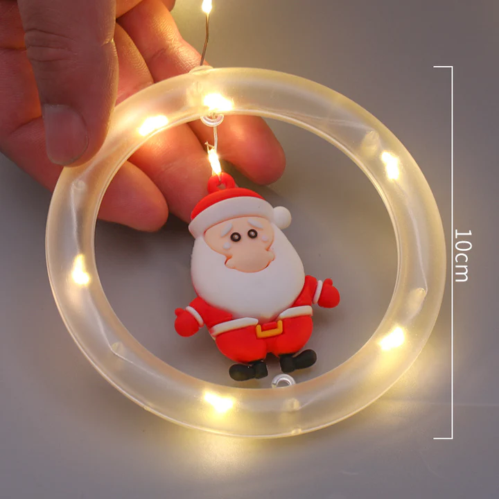 Instalatie LED tip Perdea cu diferite forme pentru Craciun 4m — Ambient Modern Pentru Acasă