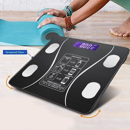 Cantar corporal cu ecran digital Iluminat conectare bluetooth — Confort Personal Zi de Zi