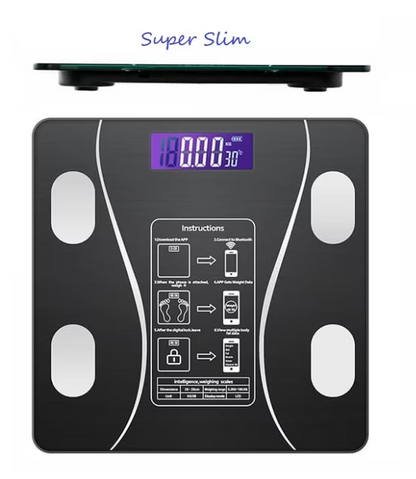 Cantar corporal cu ecran digital Iluminat conectare bluetooth — Confort Personal Zi de Zi