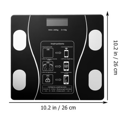 Cantar corporal cu ecran digital Iluminat conectare bluetooth — Confort Personal Zi de Zi