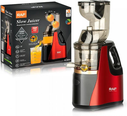 Storător Slow Juicer cu Presare la Rece, 150W, Gură Largă, M-127
