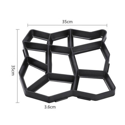 Matrita pentru Pavaj de Gradina 35x35 cm, Turnare Alei din Beton, M-116