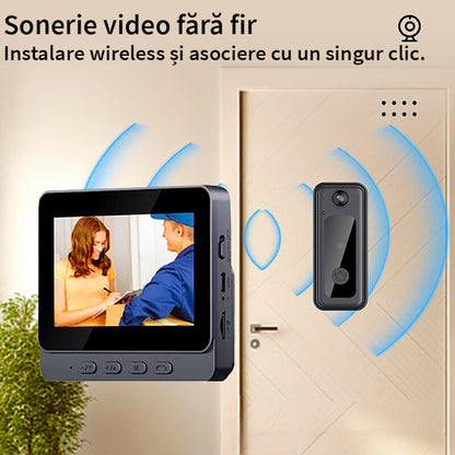 Sonerie Video Inteligenta cu Camera, Bluetooth, A-124-14