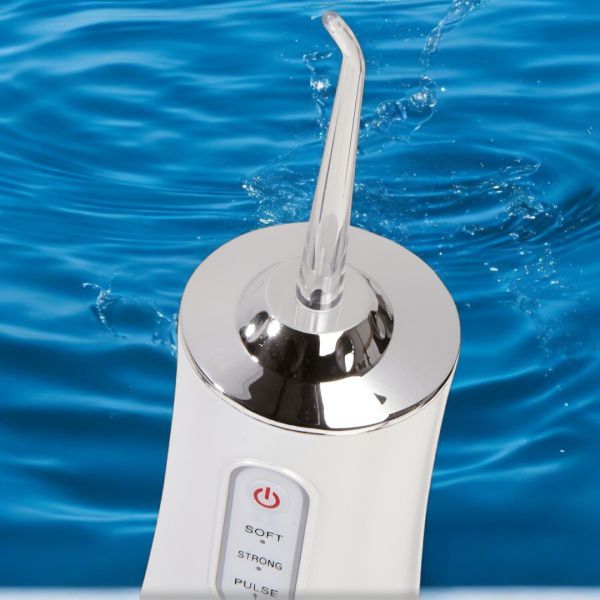 Irigator Bucal Portabil Reîncărcabil USB, 3 Moduri și 4 Duze pentru Curățare Dentară, A-178-7