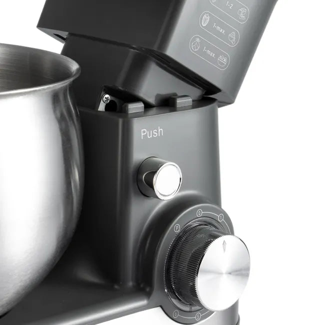 Mixer cu Bol 3-in-1, 1600W, 4L, Putere Mare pentru Aluat, M-145