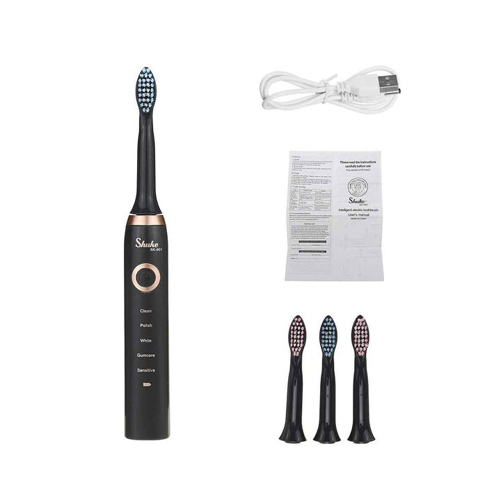 Periuta de Dinti Electrica Reincarcabila cu 4 Capete, A-127-25A