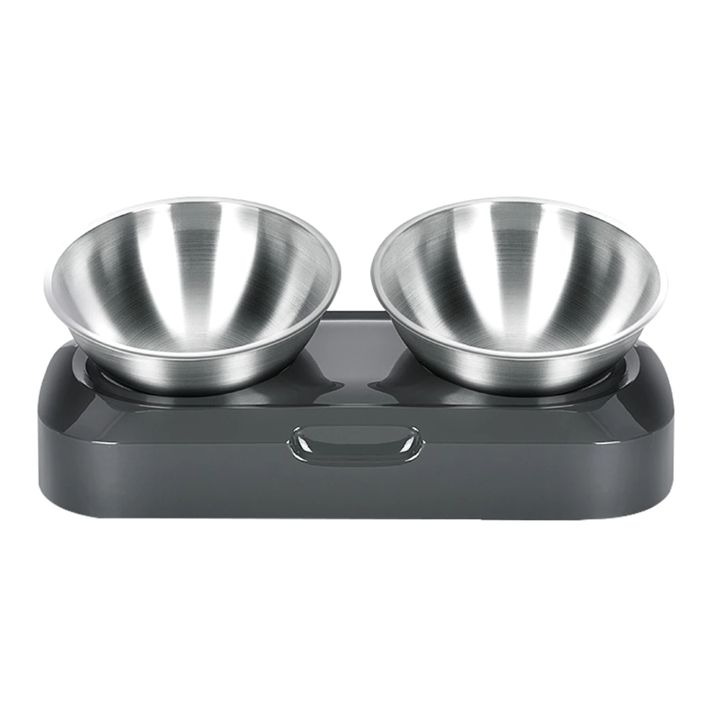 Set 2 boluri inox cu suport si inclinare reglabila pentru — Îngrijire Mai Ușoară