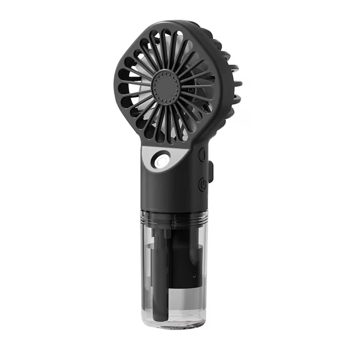 Mini Ventilator Portabil cu Aburi si Umidificare, Reincarcabil USB, A-163-12