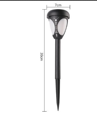 Set 2 lampi solare LED pentru exterior sub forma de — Ambient Modern Pentru Acasă