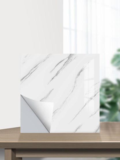 Set 10 x placi autoadezive pentru perete tip marmura — Confort Practic Pentru Casa Ta