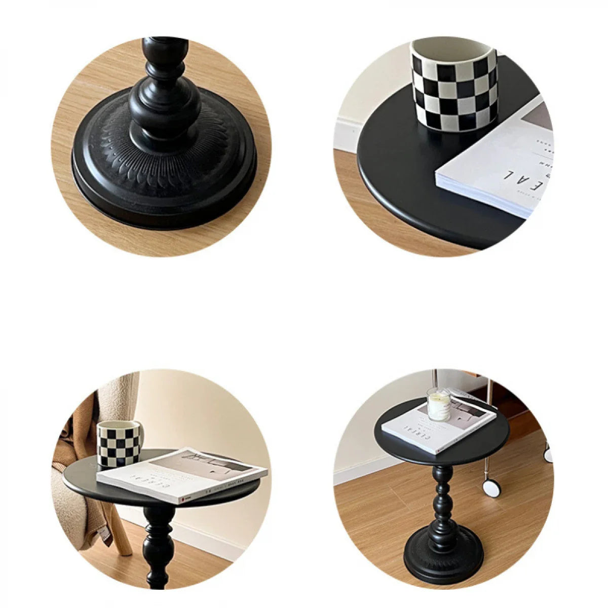 Masuta de cafea retro dormitor sau balcon 52 x 38 — Confort Practic Pentru Casa Ta