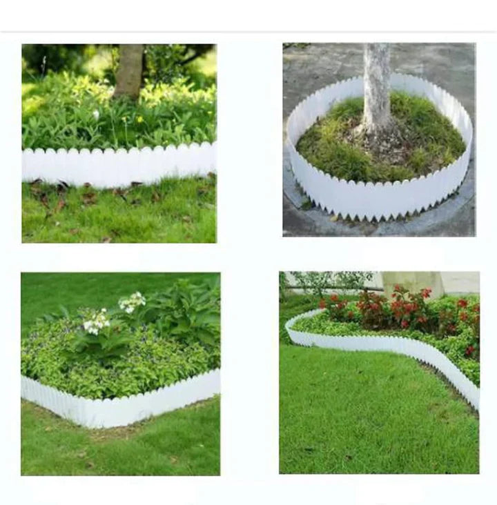 Set 12 bucati garduri decorative pentru gradina 1.2m x 22cm