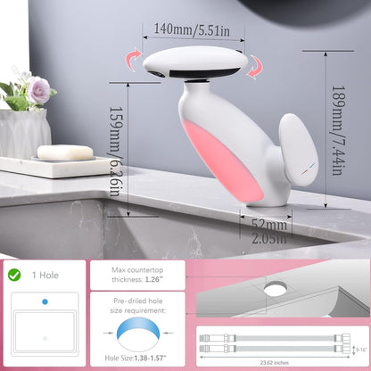 Baterie Chiuveta Baie Premium Iluminare LED — Confort Practic Pentru Casa Ta
