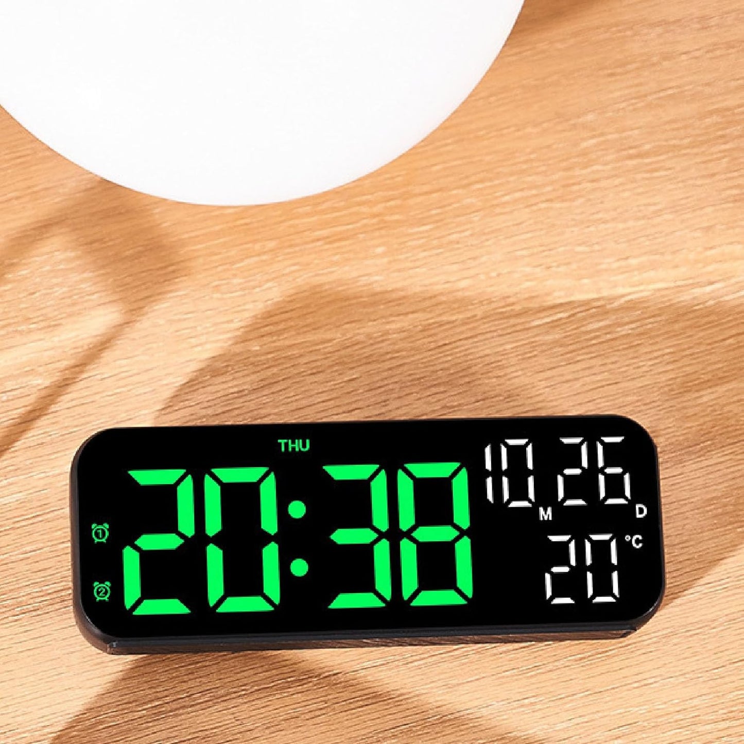 Ceas digital de perete cu afisaj LED — Utilitate Smart Zi de Zi