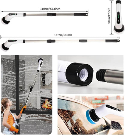 Perie electrica rotativa de curatate 9 in 1 – 9 — Confort Practic Pentru Casa Ta