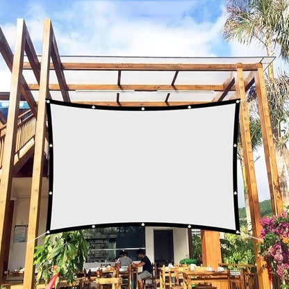 Ecran de proiectie portabil 120 inch 2.66 x 1.49 m — Utilitate Smart Zi de Zi