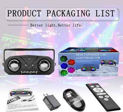 Proiector Lumini Party cu Laser — Ambient Modern Pentru Acasă
