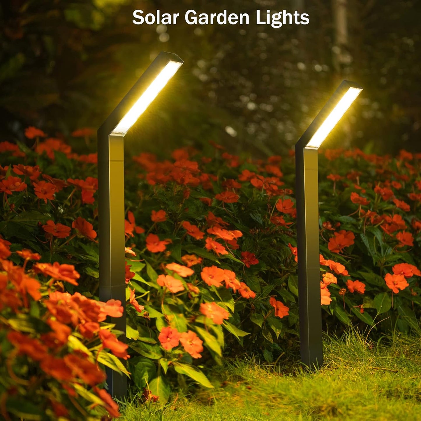 Lampa Solara LED pentru Gradina 90 LED-uri Protectie IP65 — Ambient Modern Pentru Acasă